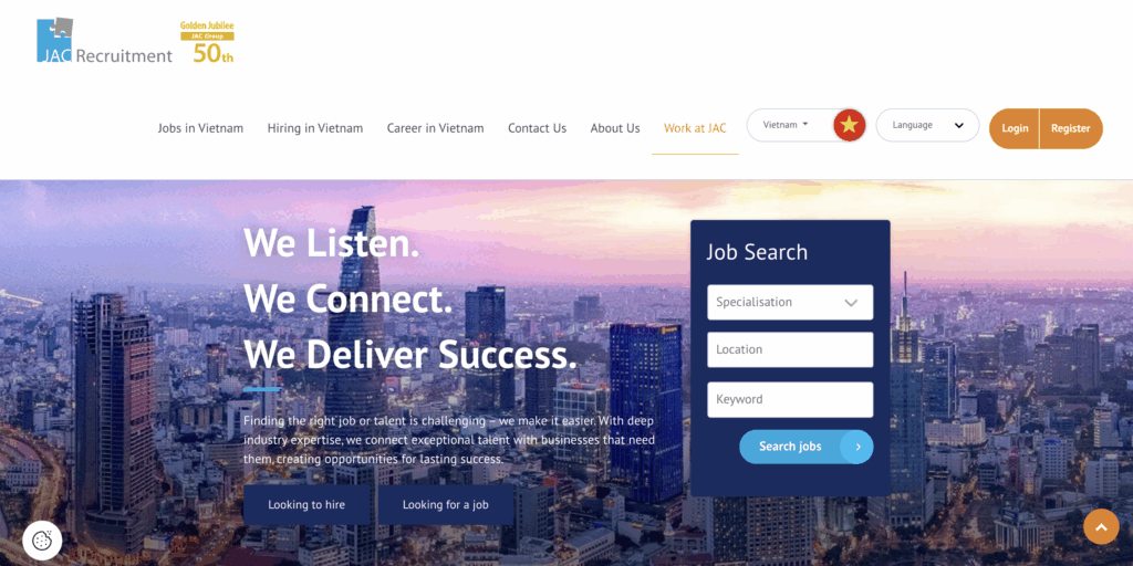 JAC Recruitment Vietnam