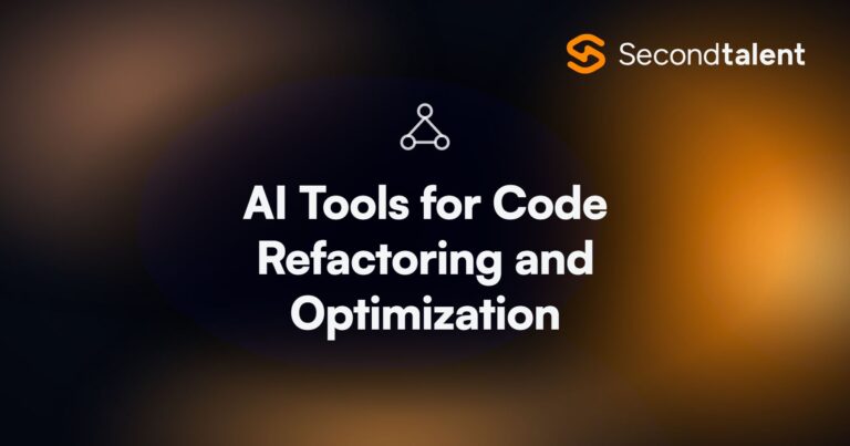 AI Tools for Code Refactoring and Optimization. 5 AI Tools for Code Refactoring and Optimization [2026], by Second Talent.