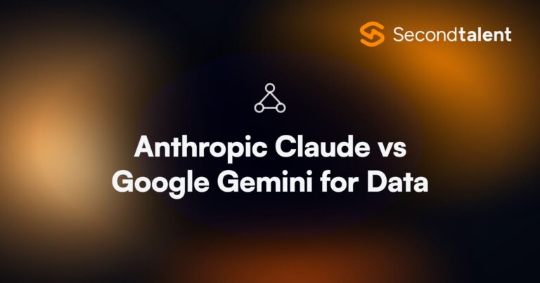 Anthropic Claude vs Google Gemini for Data. Anthropic Claude vs Google Gemini for Data Science, by Second Talent.