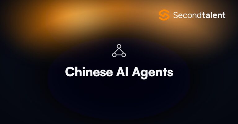 Chinese AI Agents, Second Talent ranking of the 10 best AI agents from Chinese companies in 2026.