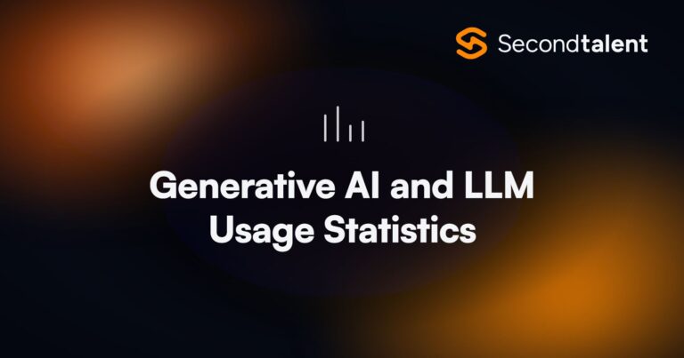 Generative AI and LLM Usage Statistics. 40+ Important Generative AI and LLM Usage Statistics 2026, by Second Talent.
