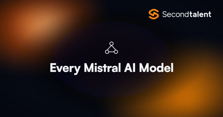 Every Mistral AI Model. Every Mistral AI Model Explained and Compared (Sep, 2026), by Second Talent.