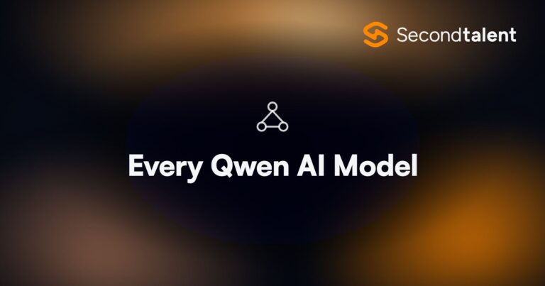 Every Qwen AI Model. Every Qwen AI Model Explained and Compared (Sep, 2026), by Second Talent.