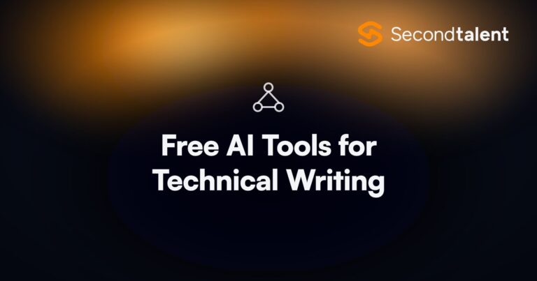 Free AI Tools for Technical Writing. Top 6 Free AI Tools for Technical Writing and API Docs [2026], by Second Talent.