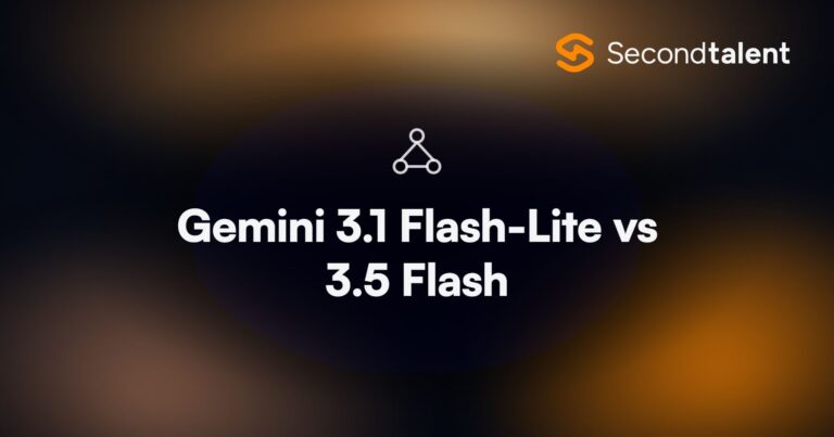Gemini 3.1 Flash-Lite vs 3.5 Flash. Gemini 3.1 Flash-Lite vs 3.5 Flash vs 3.1 Pro: Which to Use in 2026, by Second Talent.