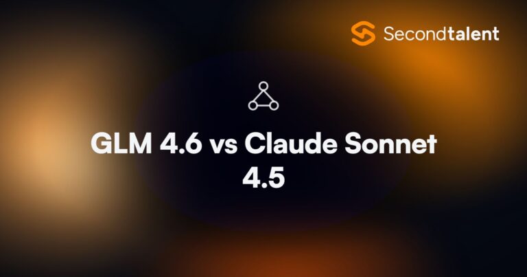 GLM 4.6 vs Claude Sonnet 4.5. GLM 4.6 vs Claude Sonnet 4.5: Which Model Leads Agentic AI?, by Second Talent.