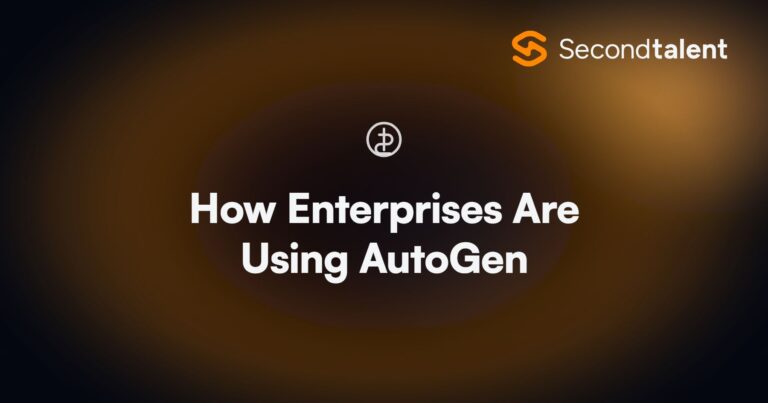 How Enterprises Are Using AutoGen. How Enterprises Are Using AutoGen in 2026: Use Cases, Architecture, and Cost, by Second Talent.
