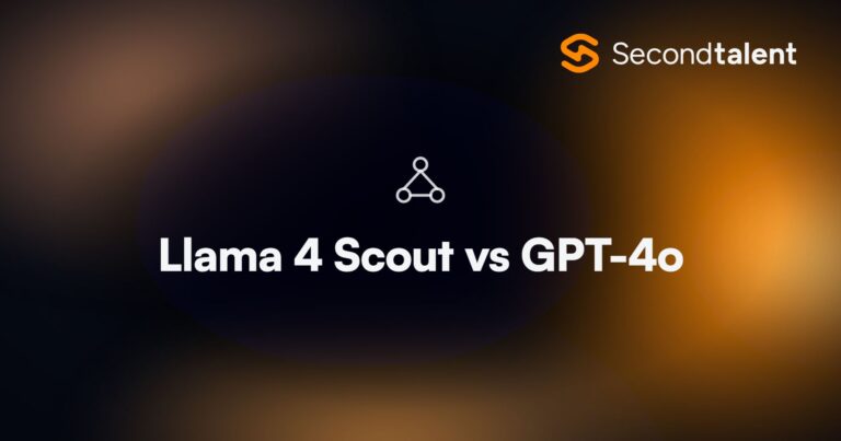 Llama 4 Scout vs GPT-4o. Llama 4 Scout vs GPT-4o: Which AI Reviews Code Better in 2026?, by Second Talent.