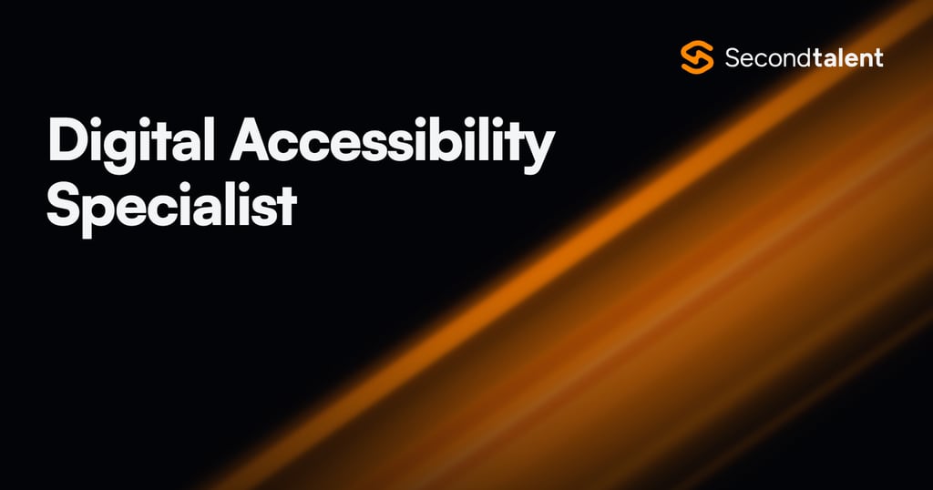 Digital Accessibility Specialist role guide by Second Talent