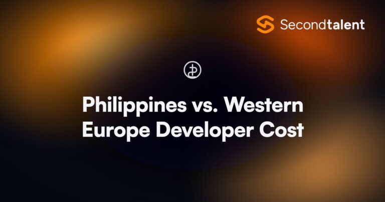 Philippines vs. Western Europe Developer Cost. Philippines vs. Western Europe Developer Cost in 2026: Country-by-Country Breakdown, by Second Talent.