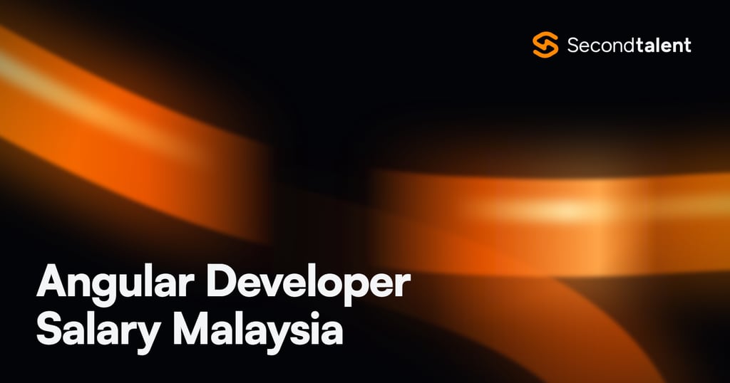 Angular Developer Salary Malaysia rate card by Second Talent