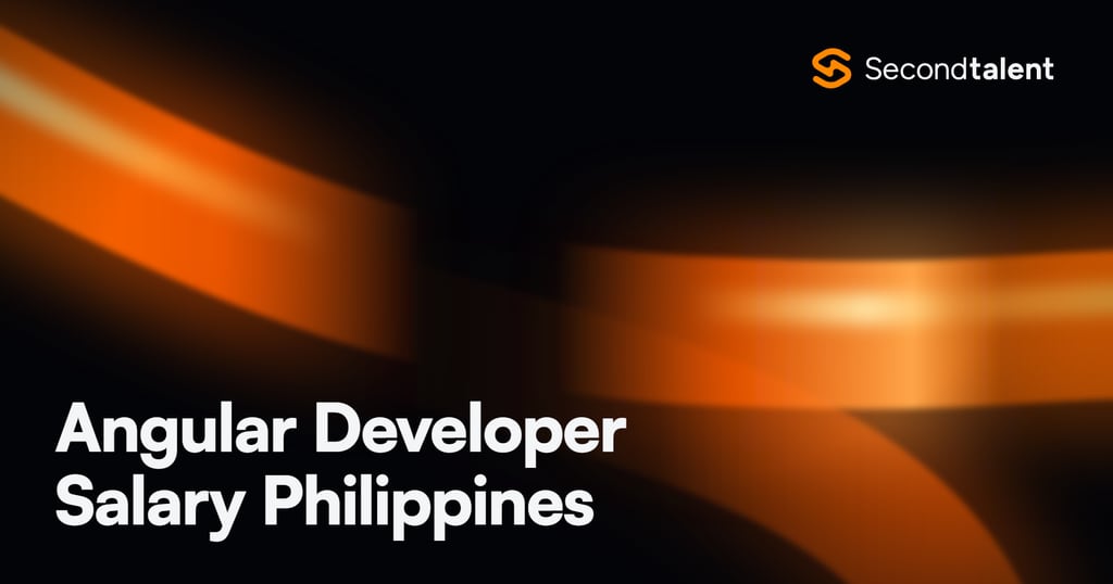 Angular Developer Salary Philippines rate card by Second Talent