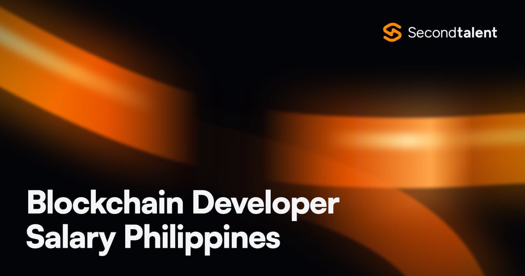 Blockchain Developer Salary Philippines rate card by Second Talent
