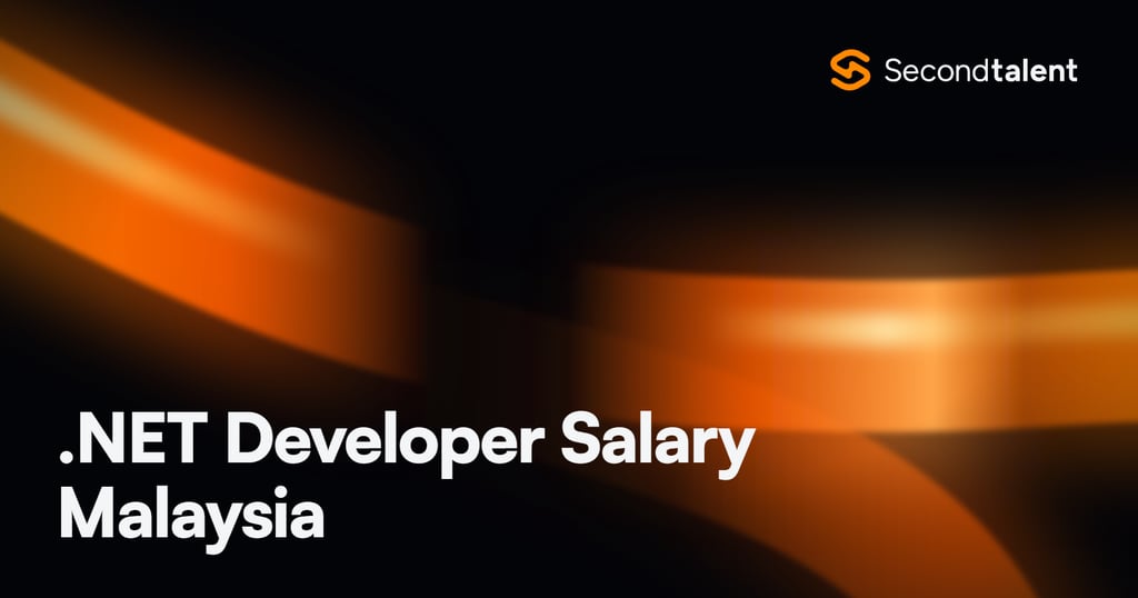 .NET Developer Salary Malaysia rate card by Second Talent