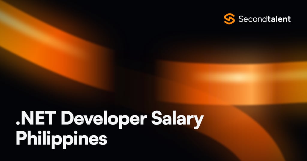 .NET Developer Salary Philippines rate card by Second Talent