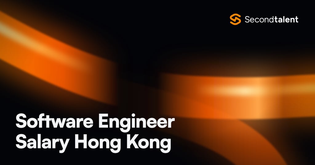 Software Engineer Salary Hong Kong rate card by Second Talent