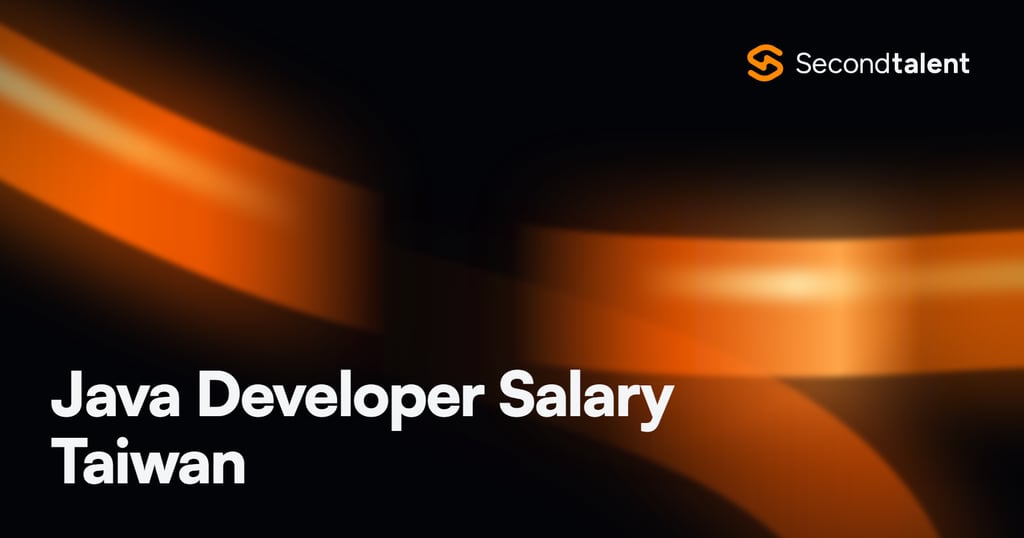 Java Developer Salary Taiwan rate card by Second Talent