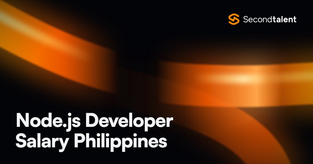 Node.js Developer Salary Philippines rate card by Second Talent