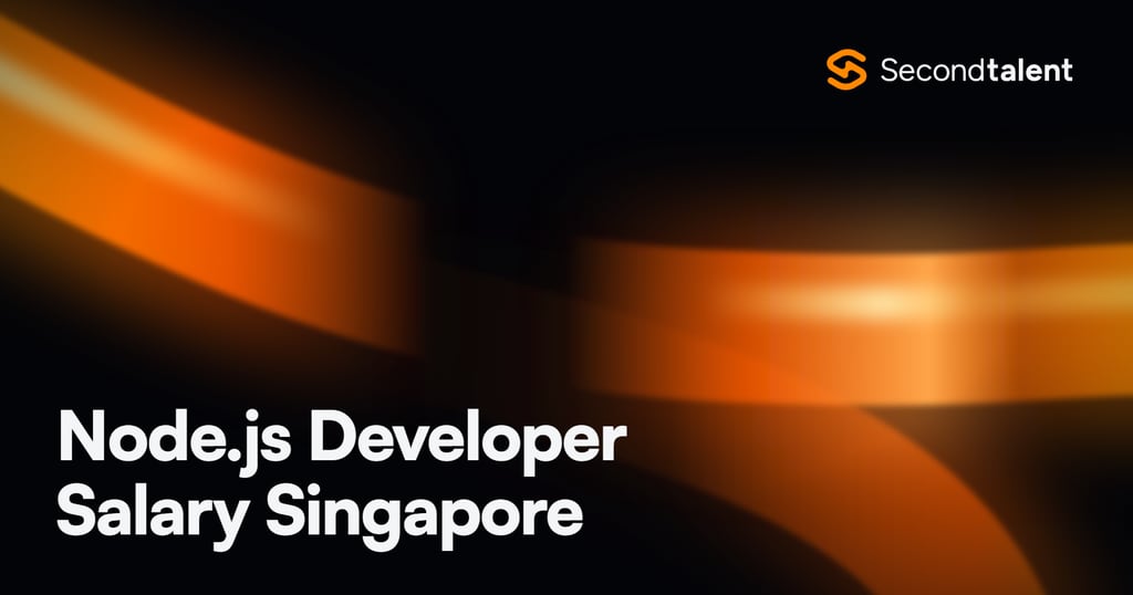 Node.js Developer Salary Singapore rate card by Second Talent