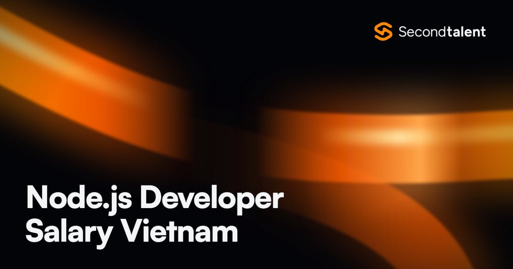 Node.js Developer Salary Vietnam rate card by Second Talent