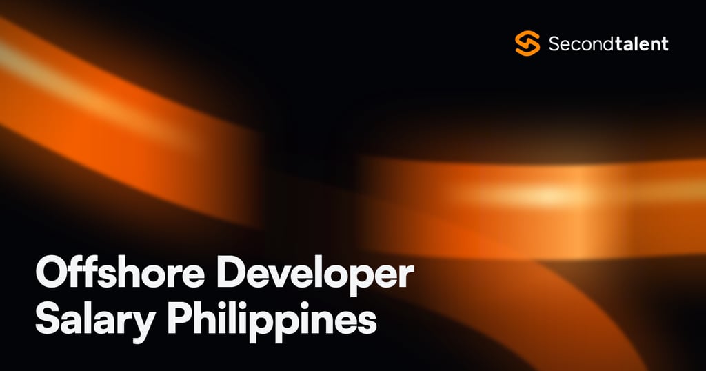 Offshore Developer Salary Philippines rate card by Second Talent