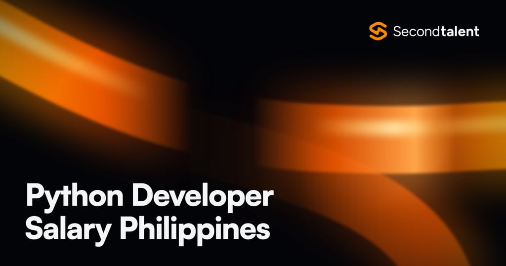 Python Developer Salary Philippines rate card by Second Talent