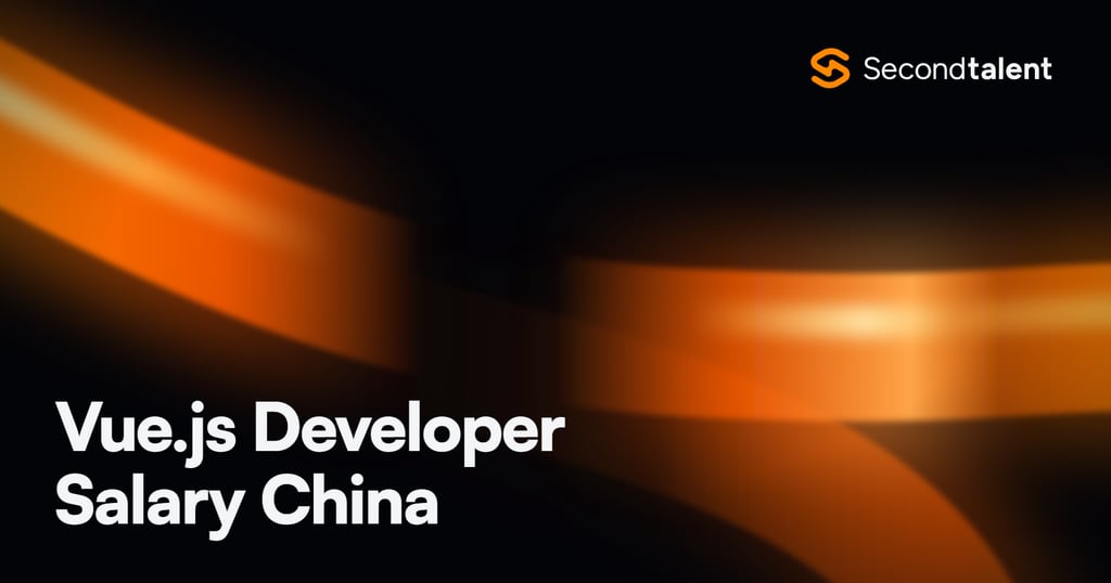 Vue.js Developer Salary China rate card by Second Talent