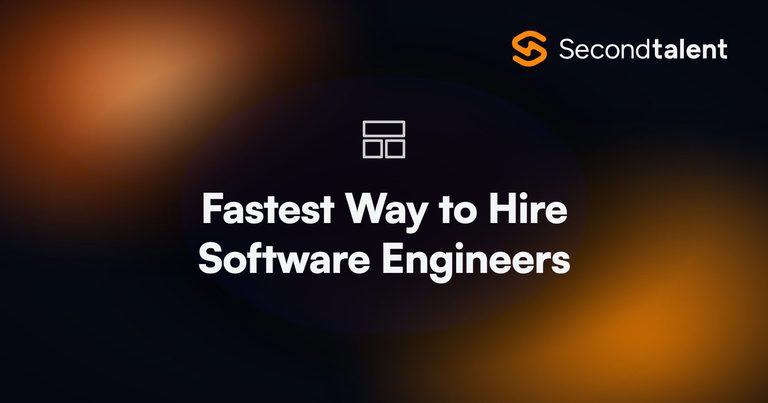 The fastest way to hire software engineers on short notice, by Second Talent.