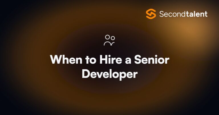 When to Hire a Senior Developer. When to Hire a Senior Developer vs. Promote Internally, by Second Talent.
