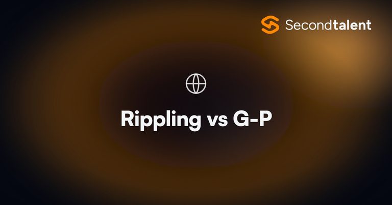 Rippling vs G-P, a Second Talent EOR comparison